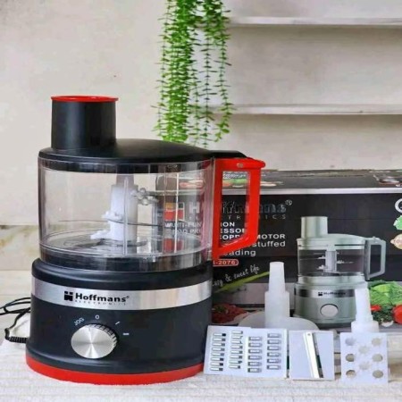 Hoffmans All in 1 Kitchen Food Processor HM-2076 – One Machine, All Solutions! (✨1000W High Power Pure Copper Motor) Strong performance & long-lasting durability – একবার কিনলেই বছরের পর বছর চিন্তা মুক্ত!