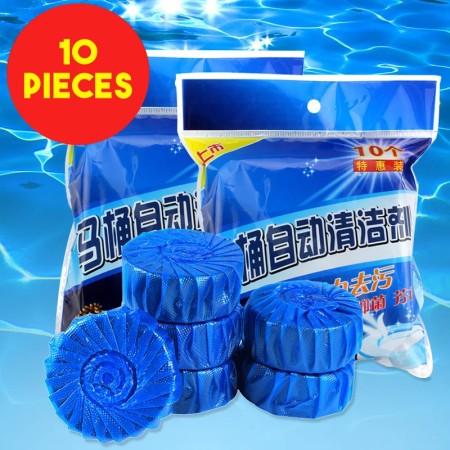 Toilet Sparkle 10-Pack: Ultimate Cleaning Power for a Spotless & Germ-Free Bathroom (ঘর থাকুক ঝকঝকে, টয়লেট থাকুক জীবাণুমুক্ত)