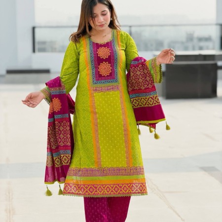 Hand Block Dress - Soft Cotton Fabric – All Day Comfort